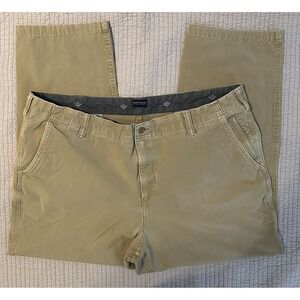 Dockers Pants Men Size 44x30 (Measured 40x27.5) Khaki Zipper‎ Pocket